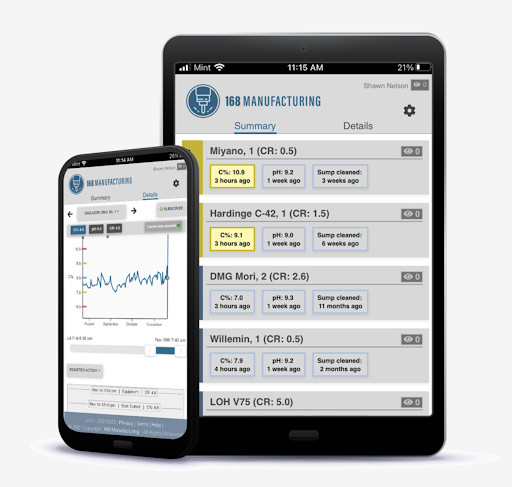 coolant app screenshot